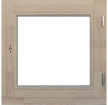 Holzfenster für Gartenhaus mit Beschlägen