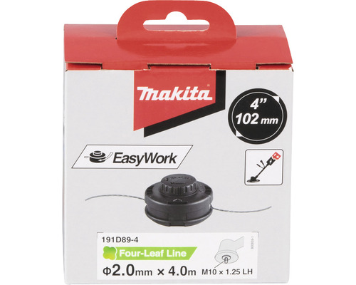 Makita EasyWork Trimmerfadenkopf, 102 Millimeter Durchmesser