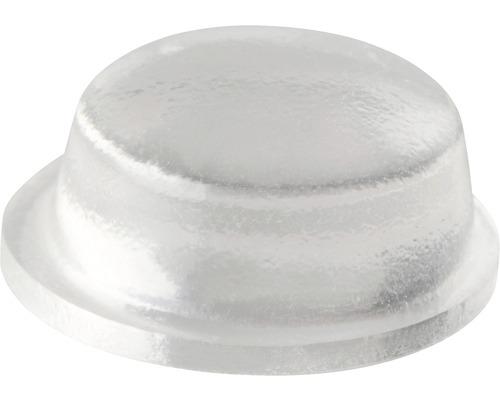 Tarrox Rutsch- & Lärmschutzpuffer selbstklebend transparent Ø 10x3 mm 4 Stück Möbelknopf aus Kunststoff