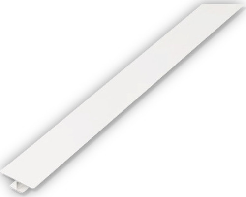 H-Profil PVC weiß 25 x 6 x 10 mm 1,0 mm , 2 m