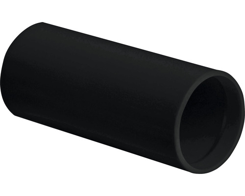 Steckmuffe 20 mm zur Verbindung von Elektro-Installationsrohren 10er Pack schwarz