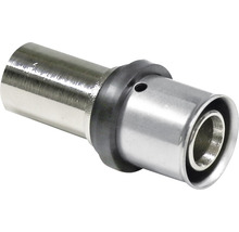 Pressfitting aus Metall mit Dichtungsring