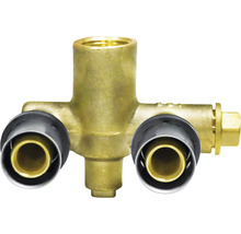 Messing Verteilerstück für Sanitärinstallationen