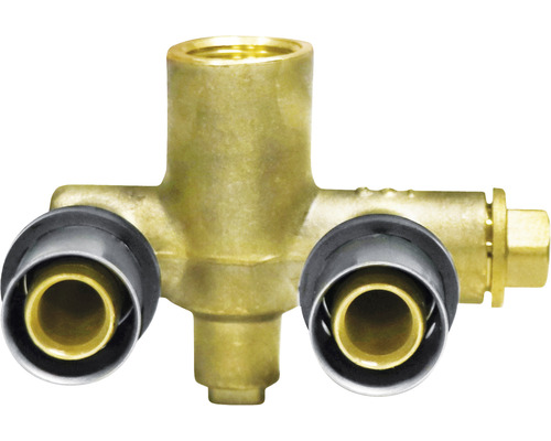 Messing Verteilerstück für Sanitärinstallationen