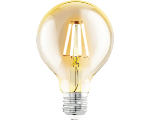 LED-Lampe G80 E27 / 4 W ( 32 W ) amber 350 lm 2200 K warmweiß