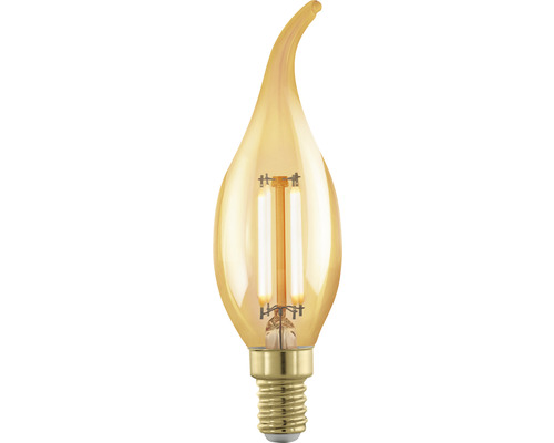 LED-Lampe E14 / 4 W ( 28 W ) amber 300 lm 1700 K warmweiß