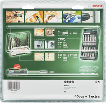 Bosch Bohrer- und Bit-Set, 40-teilig plus 1 Extra