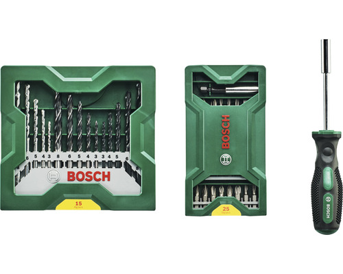 Bosch Bohrerset und Bitset mit Schraubendreher