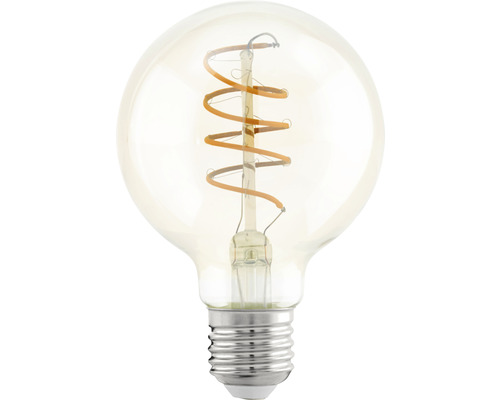 LED-Lampe G80 E27 / 4 W ( 26 W ) klar 270 lm 2200 K warmweiß