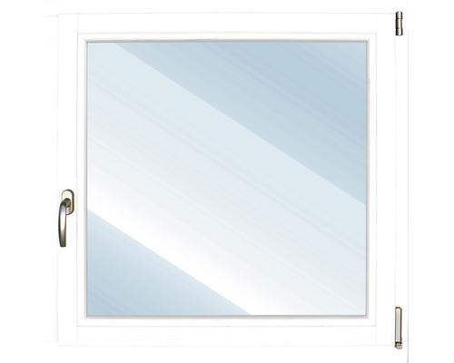 ARON Basic Holzfenster Kiefer lackiert RAL 9016 verkehrsweiß 1050x1200 mm DIN Rechts ARON Basic Holzfenster Kiefer lackiert RAL 9016 verkehrsweiß 1050x1200 mm DIN Rechts