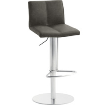 Barhocker Mayer Sitzmöbel 1242_26476 42x46x79 cm Gestell edelstahl gebürstet Sitz Kunstleder schlamm-thumb-2 Barhocker Mayer Sitzmöbel 1242_26476 42x46x79 cm Gestell edelstahl gebürstet Sitz Kunstleder schlamm-thumb-2