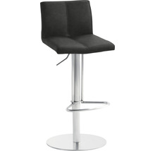 Barhocker Mayer Sitzmöbel 1242_26477 42x46x79 cm Gestell edelstahl gebürstet Sitz Kunstleder schwarzgrau-thumb-3 Barhocker Mayer Sitzmöbel 1242_26477 42x46x79 cm Gestell edelstahl gebürstet Sitz Kunstleder schwarzgrau-thumb-3