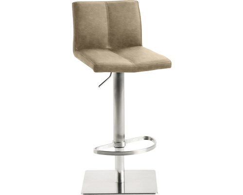 Höhenverstellbarer Barhocker mit Fußstütze