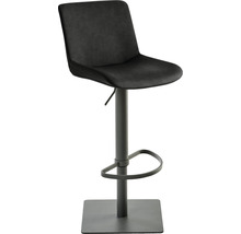 Barhocker mit Fußstütze und höhenverstellbarem Sitz