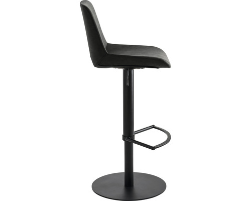 Höhenverstellbarer Barhocker mit Fußstütze