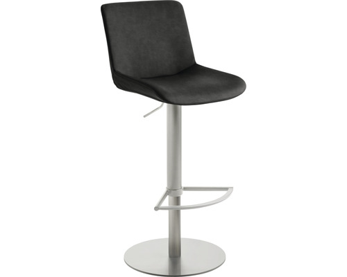 Barhocker mit Fußstütze und verstellbarer Höhe