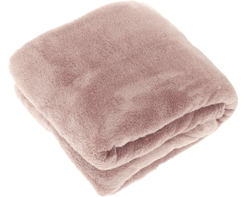 Decke Plaid Justin old pink 150 x 200 cm