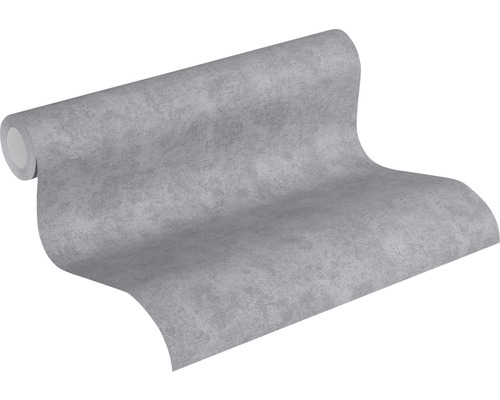 Rolle graue Tapete mit Steinmuster