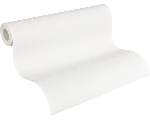 Rolle weiße Tapete