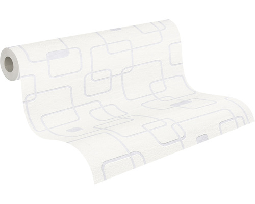 Tapetenrolle mit geometrischem Muster