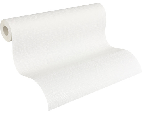 Rolle mit weißer Strukturtapete