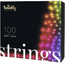 Verpackung von Twinkly Generation II Lichterketten mit 100 RGB LEDs