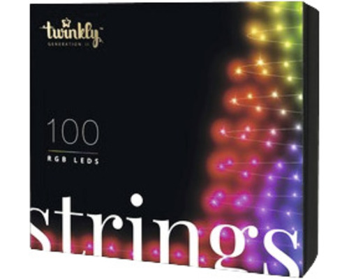 Twinkly LED Lichterkette Generation II 100 LEDs inkl. App-Steuerung und Farbwechsel bunt Twinkly LED Lichterkette Generation II 100 LEDs inkl. App-Steuerung und Farbwechsel bunt