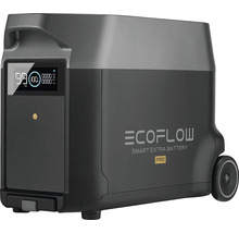 EcoFlow Smart Extra Battery Pro mit Display und Rollen