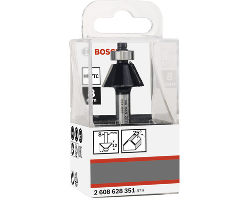 Bosch Fasefräser mit 8 mm Schaft im Paket