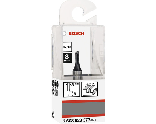 Bosch Nutfräser mit 8 mm Durchmesser in Verpackung