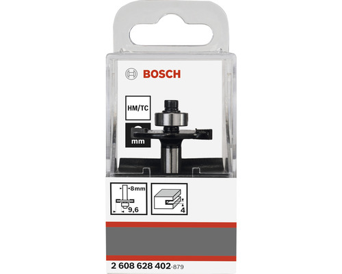 Bosch Nutfräser im Paket mit 8 Millimeter Schaftdurchmesser