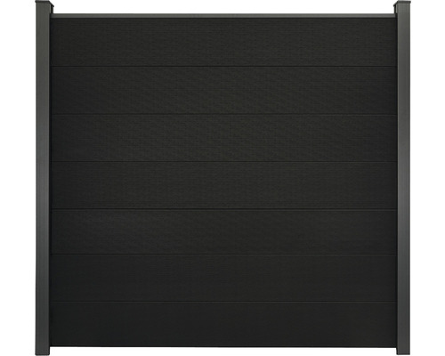 Sichtschutz Flex Grande 180 x 180 cm schwarz