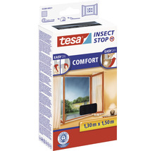 Tesa Insect Stop Comfort Fliegengitterverpackung, 1,30 Meter mal 1,50 Meter