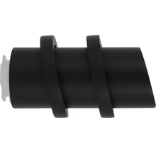 Endstück Zylinder für Premium Black Line schwarz Ø 28 mm 1 Stk.