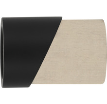 Endstück Zylinder Holz für Loft Black Line schwarz Ø 28 mm 1 Stk.