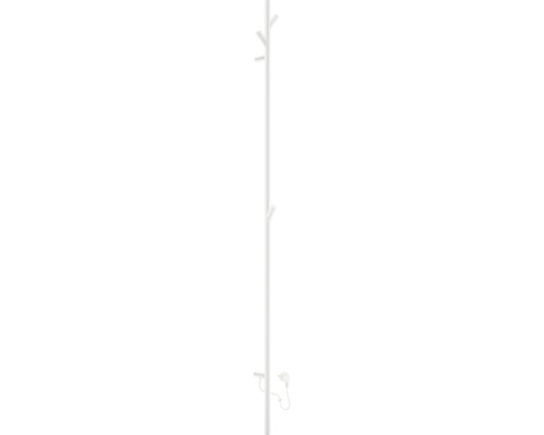Elektrischer Badheizkörper Smedbo Dry Baum 172x10,7x8 cm 31 W silber Garderobenständer mit mehreren Haken