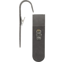 Graue Werkzeugtasche mit Clip