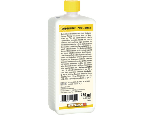 HORNBACH Antischimmel-Zusatz innen 250 ml