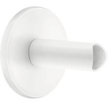 Weißer Toilettenpapierhalter zur Wandmontage