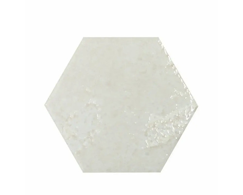 Steingut Wandfliese Alma 13,0x15,0 cm weiß glänzend