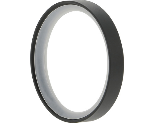 Vorhangring flach mit Gleiteinlage für Premium Black Line schwarz Ø 28 mm 10 Stk.