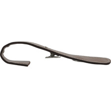 Vorhang-Lederclips dunkelbraun für Black Line & Nature Line Ø 20-28 mm 4 Stk.