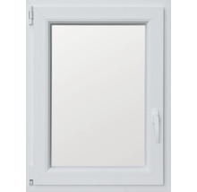 Fenster mit Kunststoffrahmen und Griff
