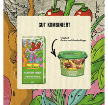 FloraSelf Gartenerde und Gemüse Dünger Produktkombination