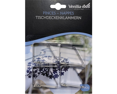Tischdeckenklammern im Viererpack