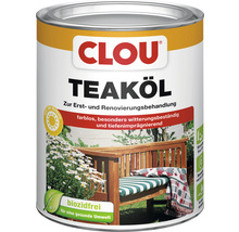 Clou Teaköl Dose für die Erst- und Renovierungsbehandlung von Holz