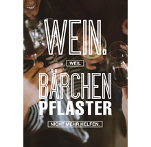 "Gruppe von Personen mit Weingläsern