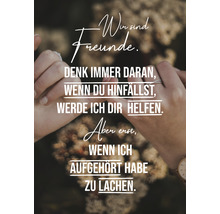 Postkarte Wir sind Freunde… 10,5x14,8 cm