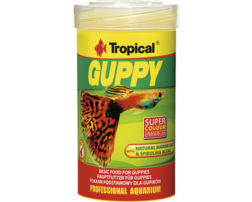 Flockenfutter Tropical Guppy 100ml