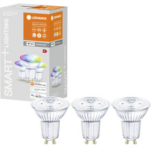 Ledvance Smart Plus Multicolor GU10 LED-Lampe im 3er-Pack